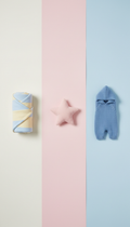 Morpho Blue Nursery Blanket